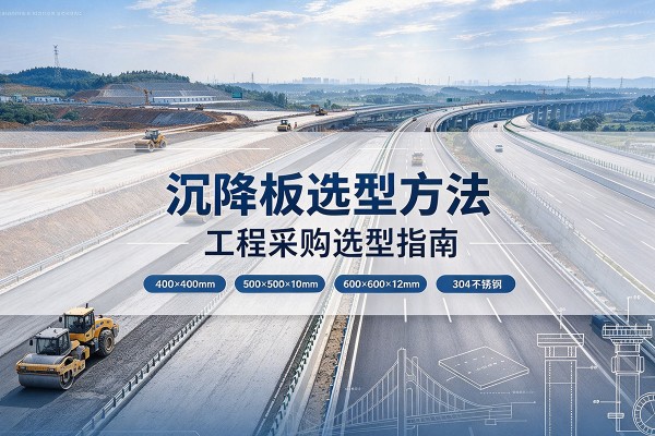 渝中区沉降板选择方法