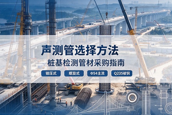 渝中区声测管选型标准