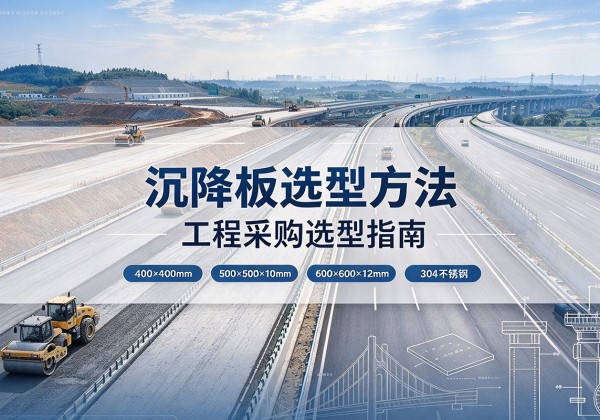 渝中区沉降板选择方法