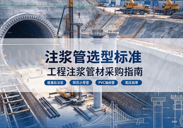 渝中区注浆管选型标准